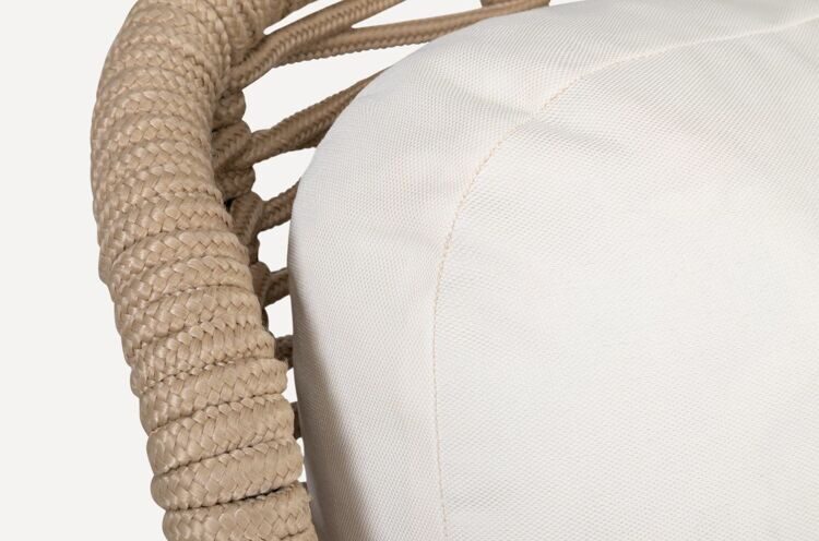 Рутс кресло с высокой спинкой Beige