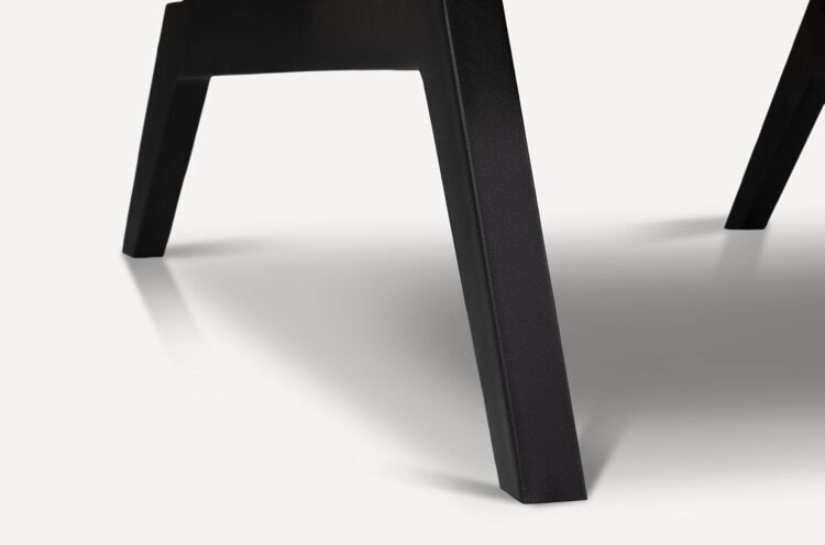 Рутс кресло с низкой спинкой Black